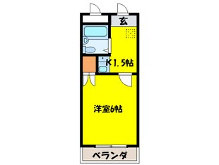 観音前ハイツの物件間取画像